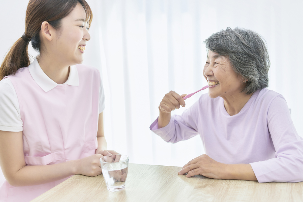 利用者様に寄り添う訪問看護・訪問介護スタッフ